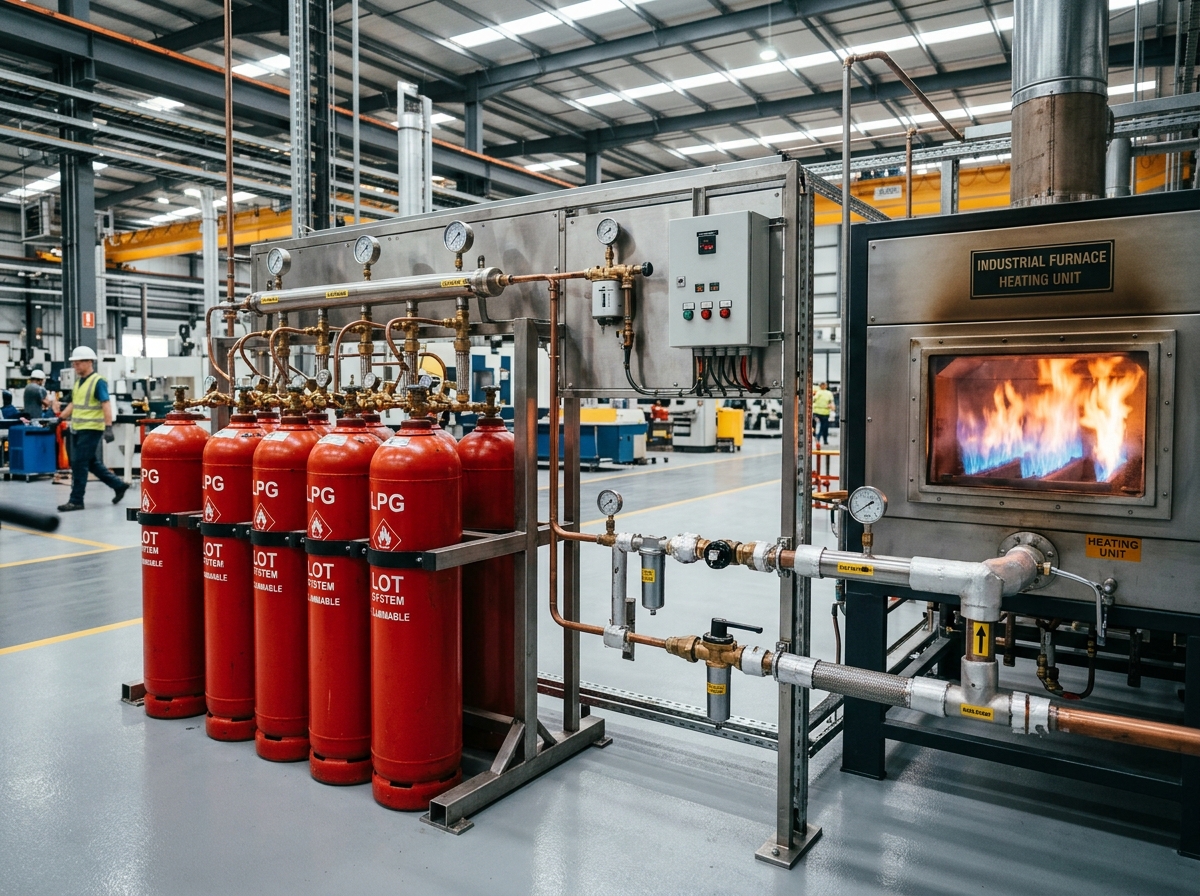 Industrial Heating and Liquid Off-Take (LOT) Gas System
